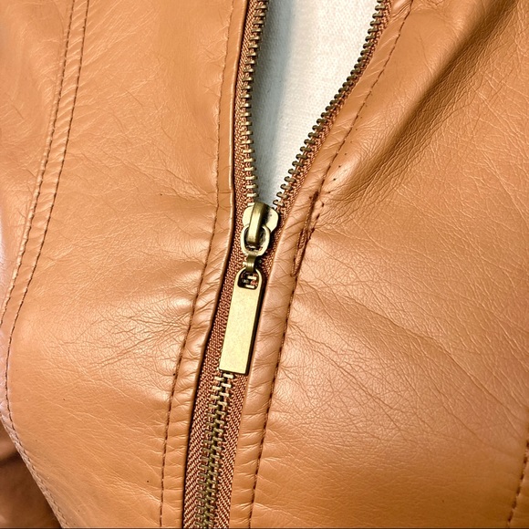 Charlotte Russe Vegan Leather Juniors Jacket, Small - Picture 7 of 12